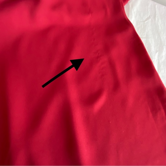 Knox Rose Red Tiered Boho Crochet Lace Baby Doll Mini Dress - Picture 13 of 14